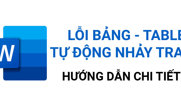 sửa lỗi tự động nhảy trang trong word