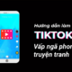 tiktok vấp ngã kiểu truyện tranh